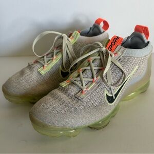 Nike women’s vapormax 2021 heathered gray/pink size 8.5
